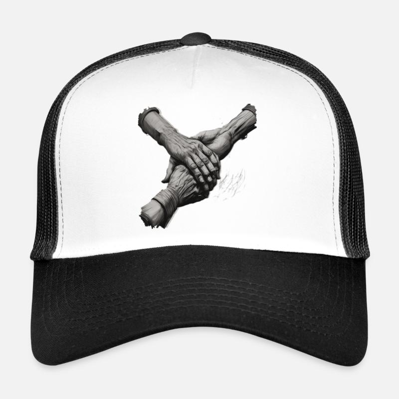 Holding hands Trucker Cap