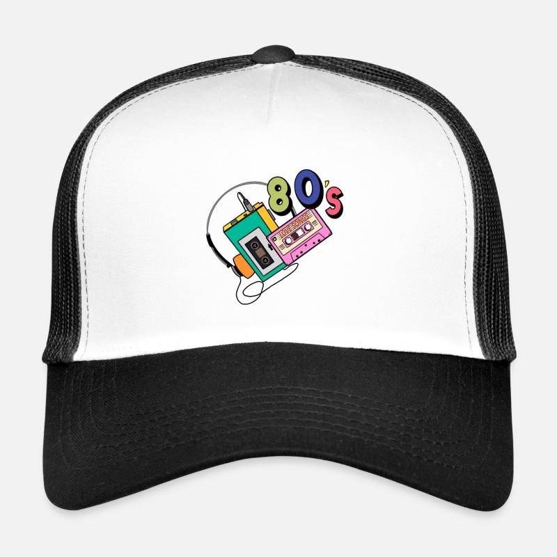 Années 80 Casquette trucker 