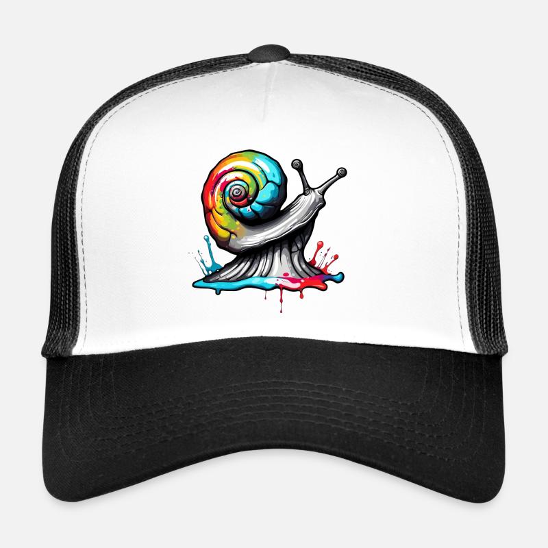Schnecke / Tier / kriechen / Schleimig / langsam Trucker Cap