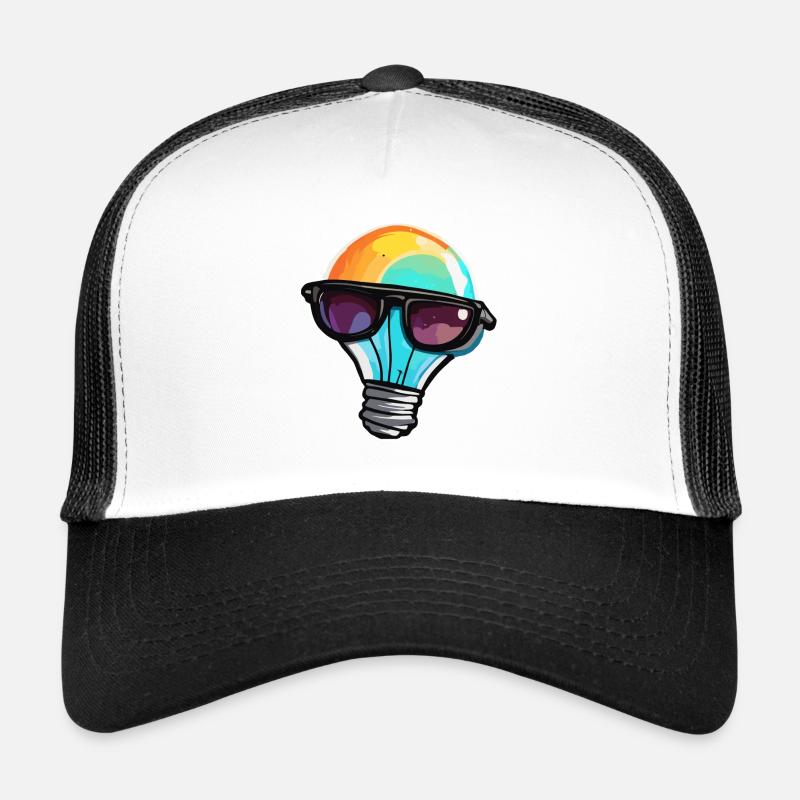 Glühbirne / Leuchtmittel / Helligkeit / Licht Trucker Cap
