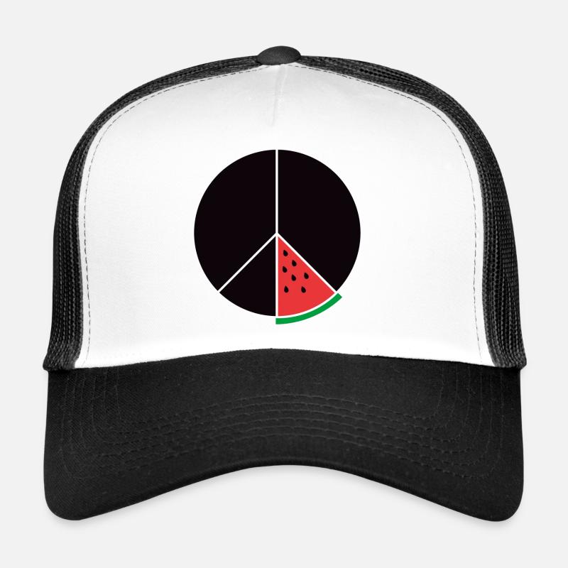 Gaza Peace - Trucker Cap - white/black