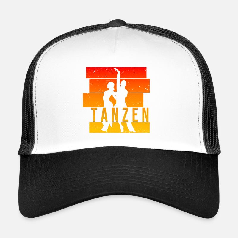 Tanzen - Trucker Cap - Weiß/Schwarz