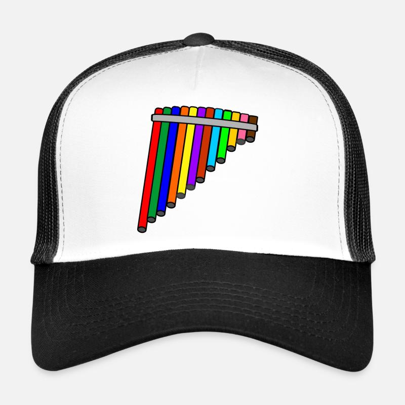 Pan flute colored Trucker Cap