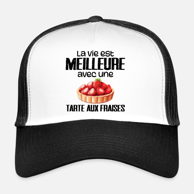 Erdbeerkuchen Trucker Cap
