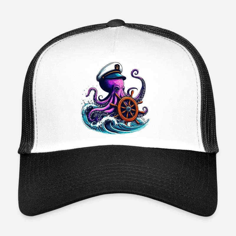 Pieuvre Casquette trucker 