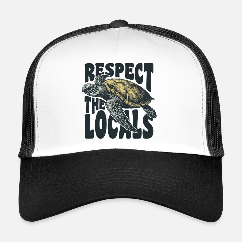Respect the locals Casquette trucker 