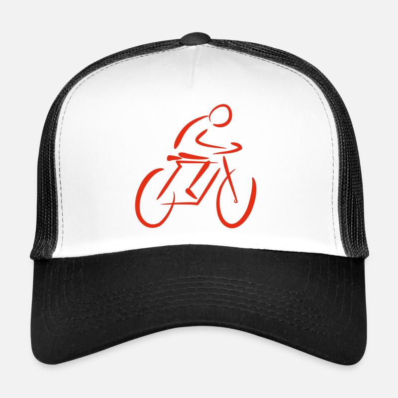 Vélo stylisé Casquette trucker 