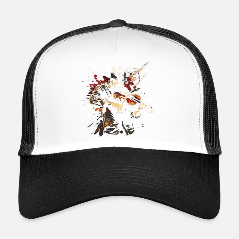 Geiger - Trucker Cap - Weiß/Schwarz