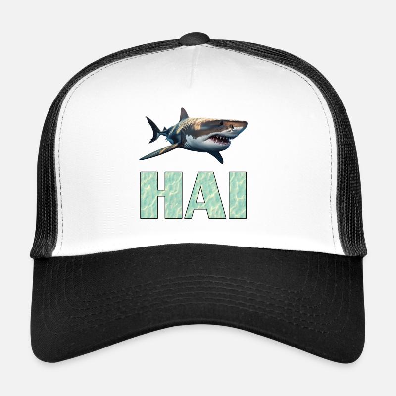 Grand requin blanc Casquette trucker 