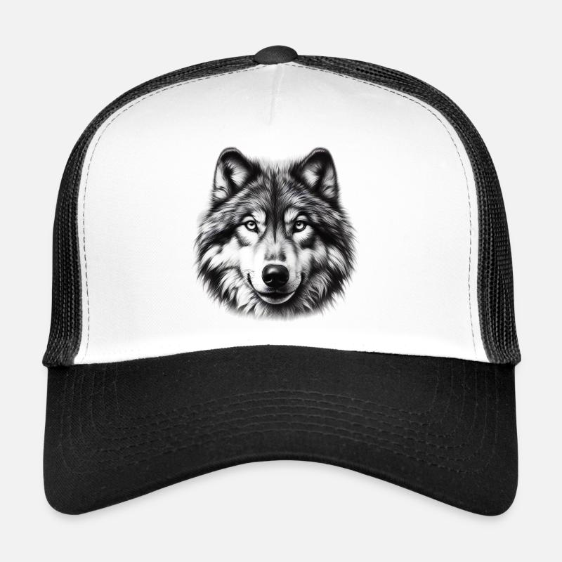Wolf Trucker Cap