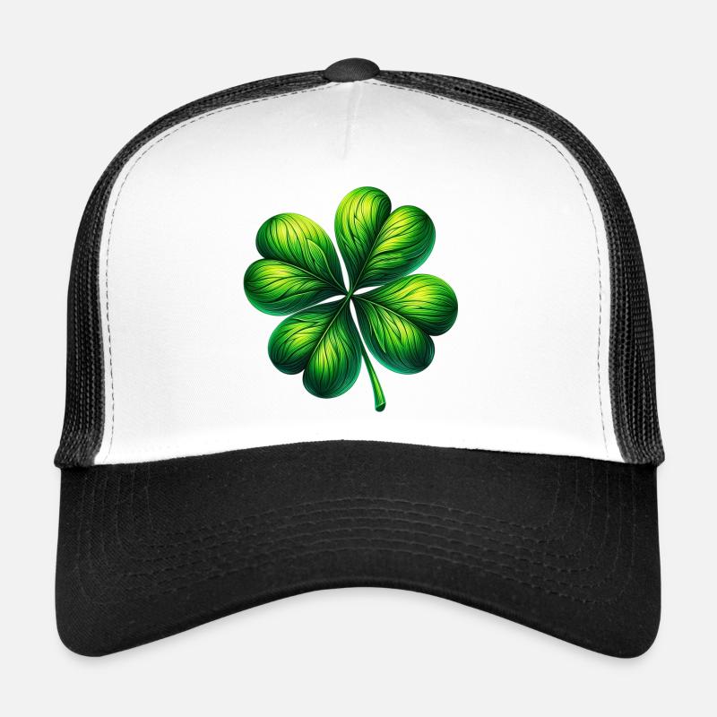 Trèfle à quatre feuilles Casquette trucker 
