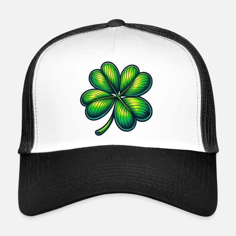 Trèfle à quatre feuilles Casquette trucker 