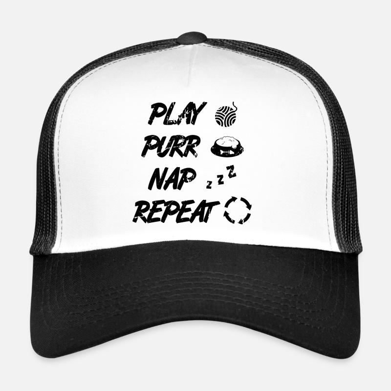 Katzen Routine Trucker Cap