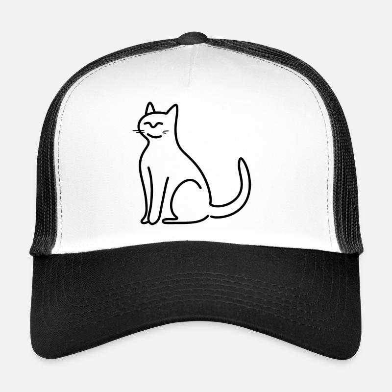 Chat Casquette trucker 