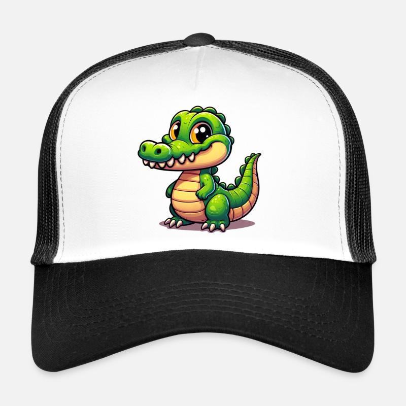 Alligator Crocodile Trucker Cap