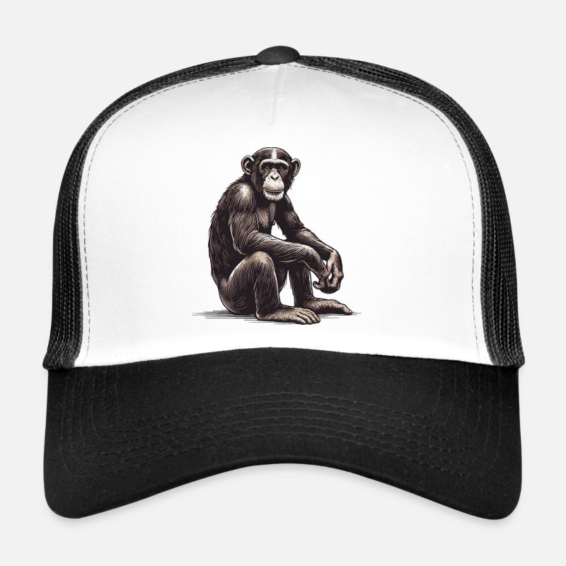 Chimpanzé Casquette trucker 