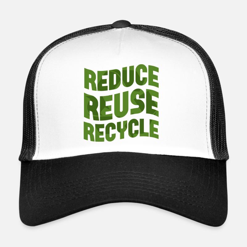 Reduzieren, Wiederverwenden, Recyceln Trucker Cap