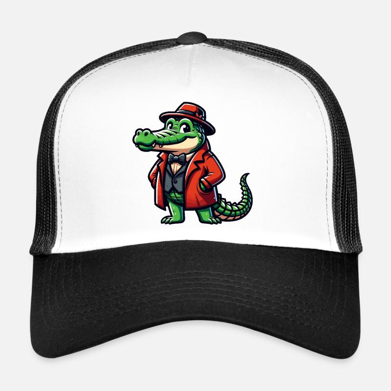 Crocodile Russian in Russian Russian Crocodiles Trucker Cap