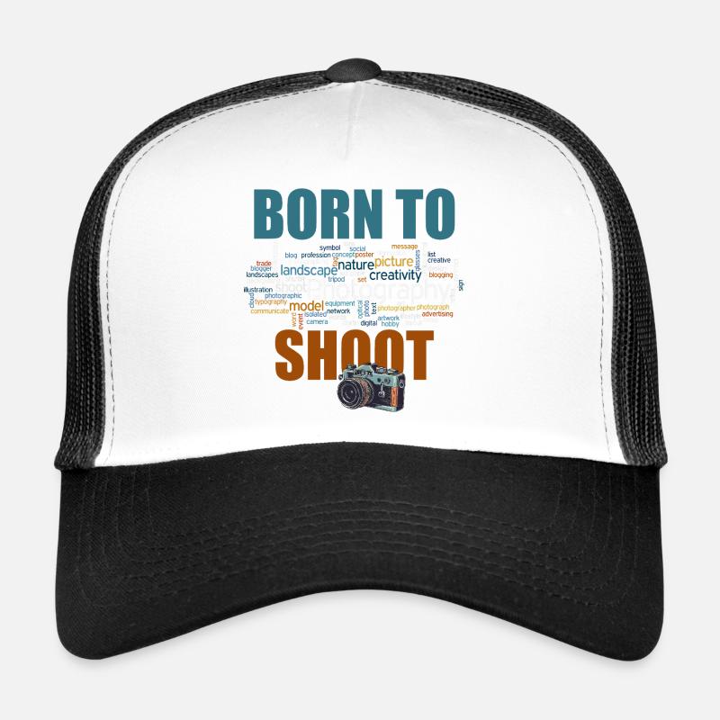 Born to shoot Trucker Cap