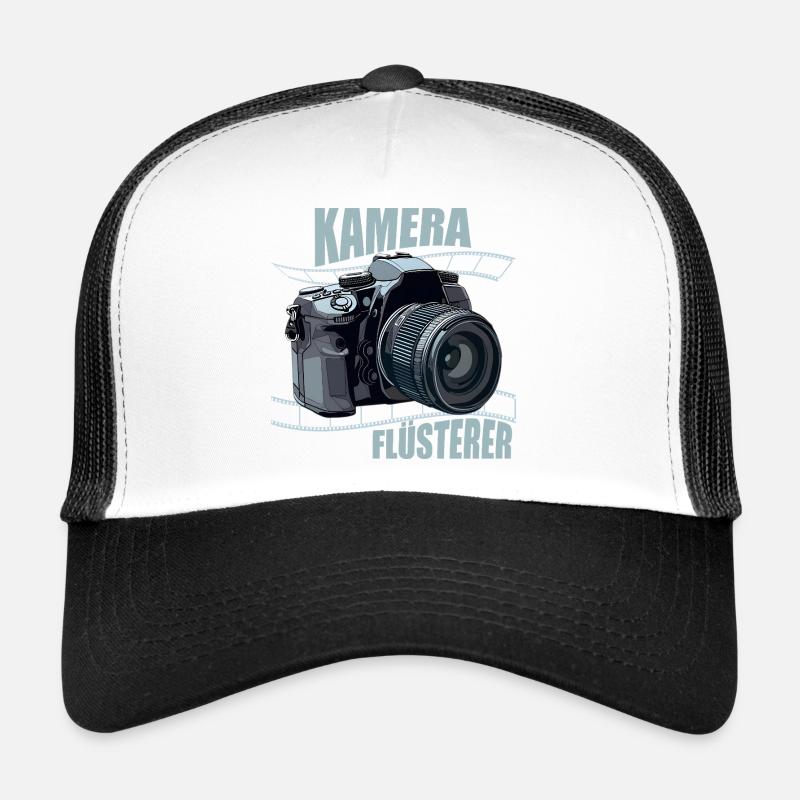 Kamera Flüsterer - Trucker Cap - Weiß/Schwarz