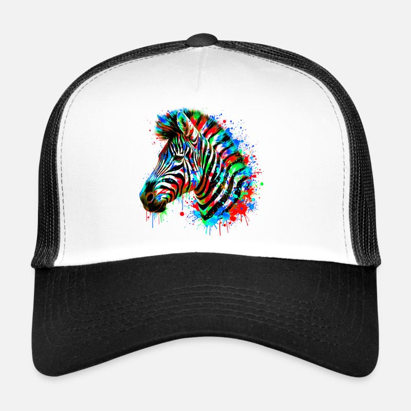 Zebra Trucker Cap