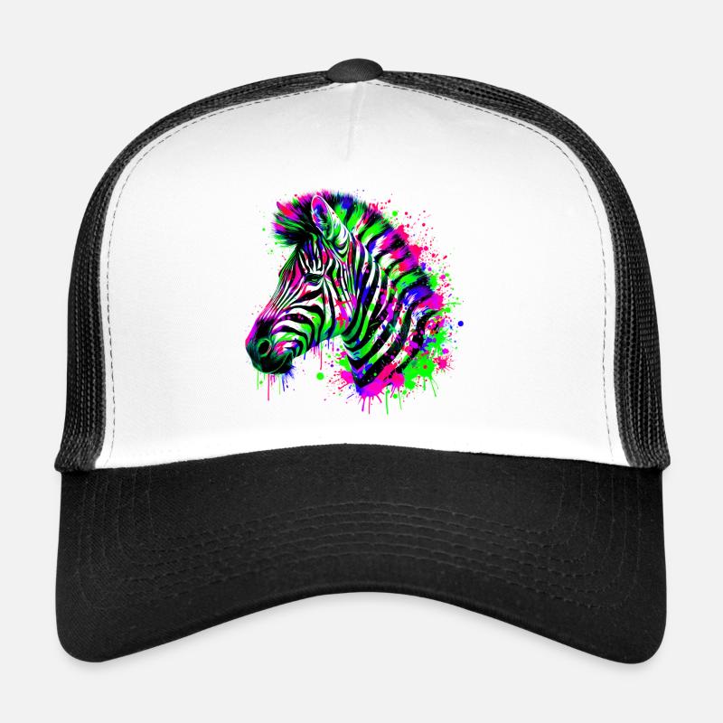 Zebra Trucker Cap