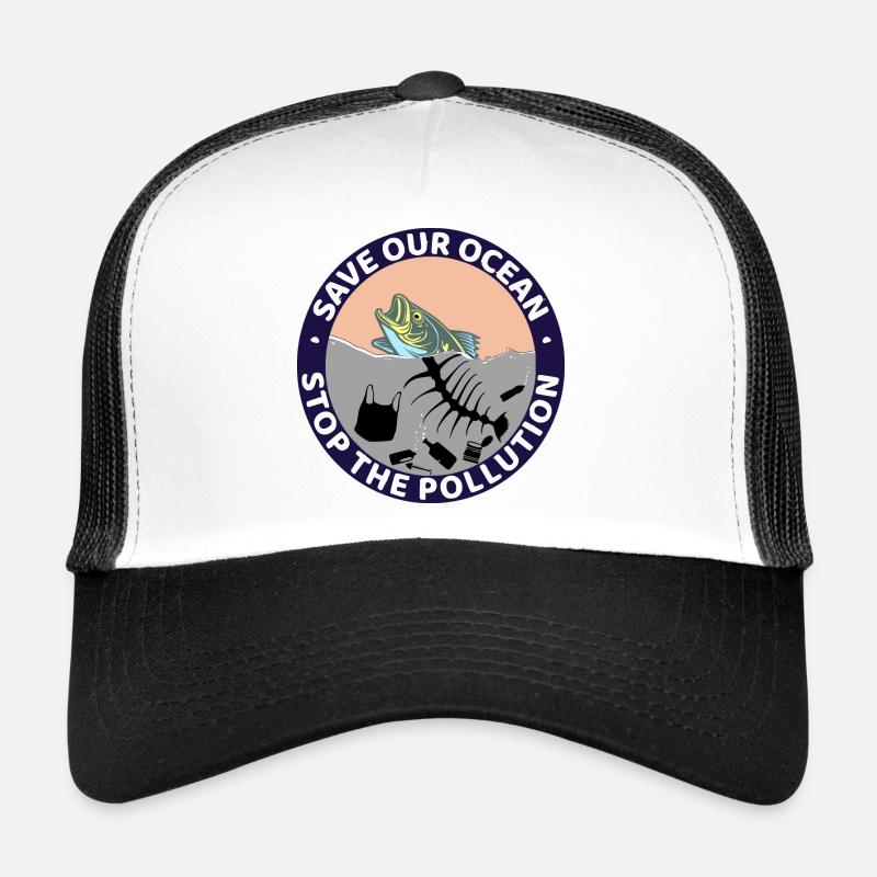 Save our ocean Trucker Cap