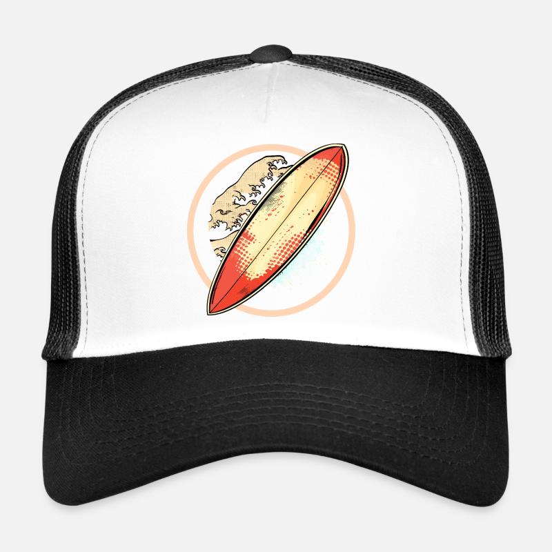 Surfbrett Grafik Trucker Cap