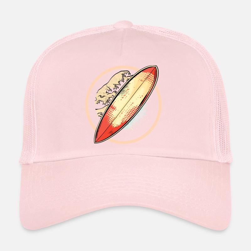 Graphiques de planche de surf Casquette trucker 