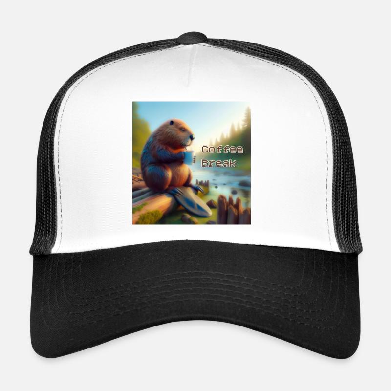Biber Kaffeepause Trucker Cap
