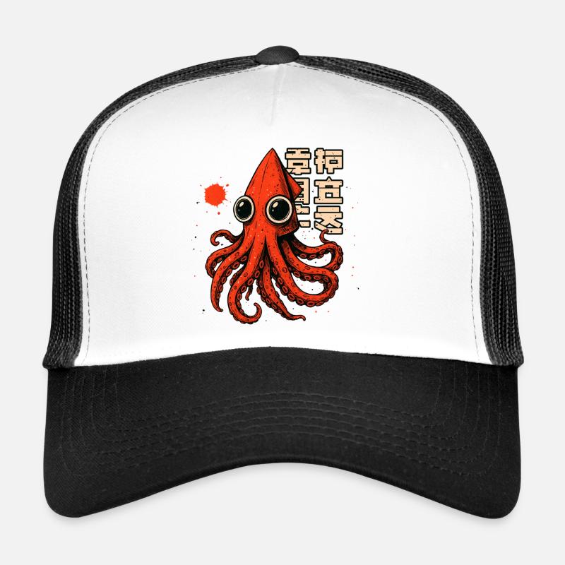 TSHIRT DE CALAMAR Casquette trucker 