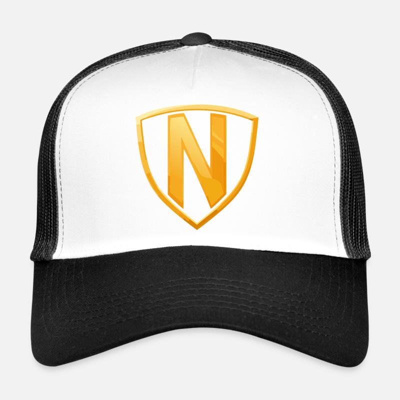 NERDY forever - NERDY HERO - Trucker Cap - Weiß/Schwarz