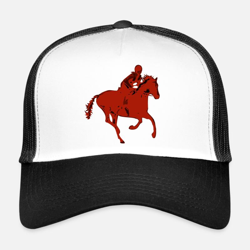 Dynamischer Reiter  Trucker Cap