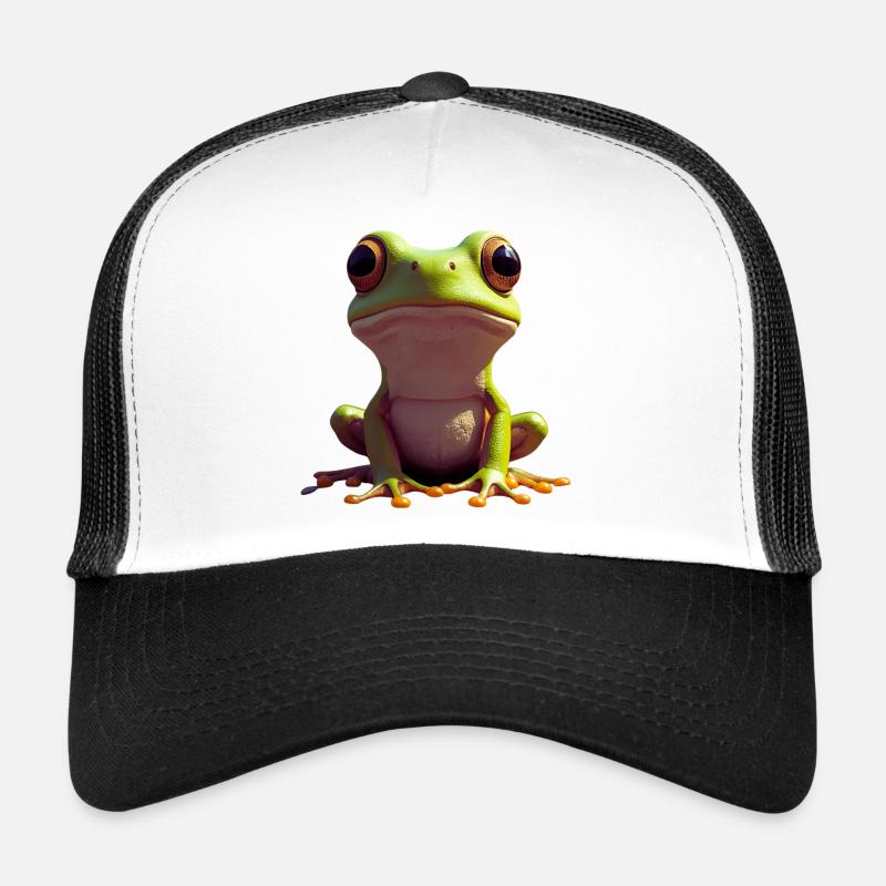 Design ohne Titel - Trucker Cap - Weiß/Schwarz