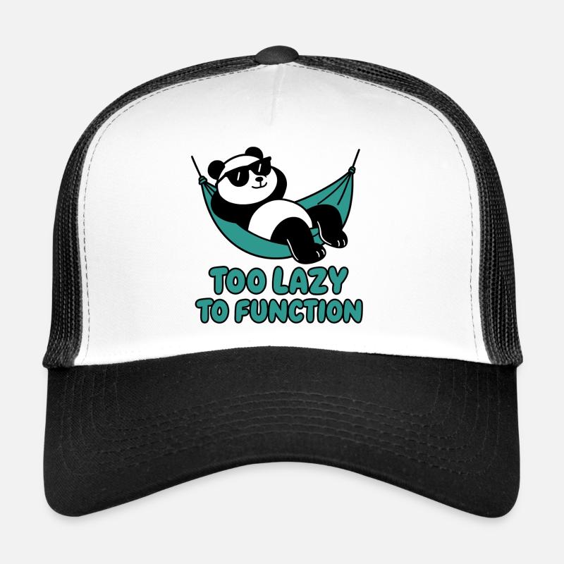 Chill Panda avec lunettes de soleil et hamac Casquette trucker 