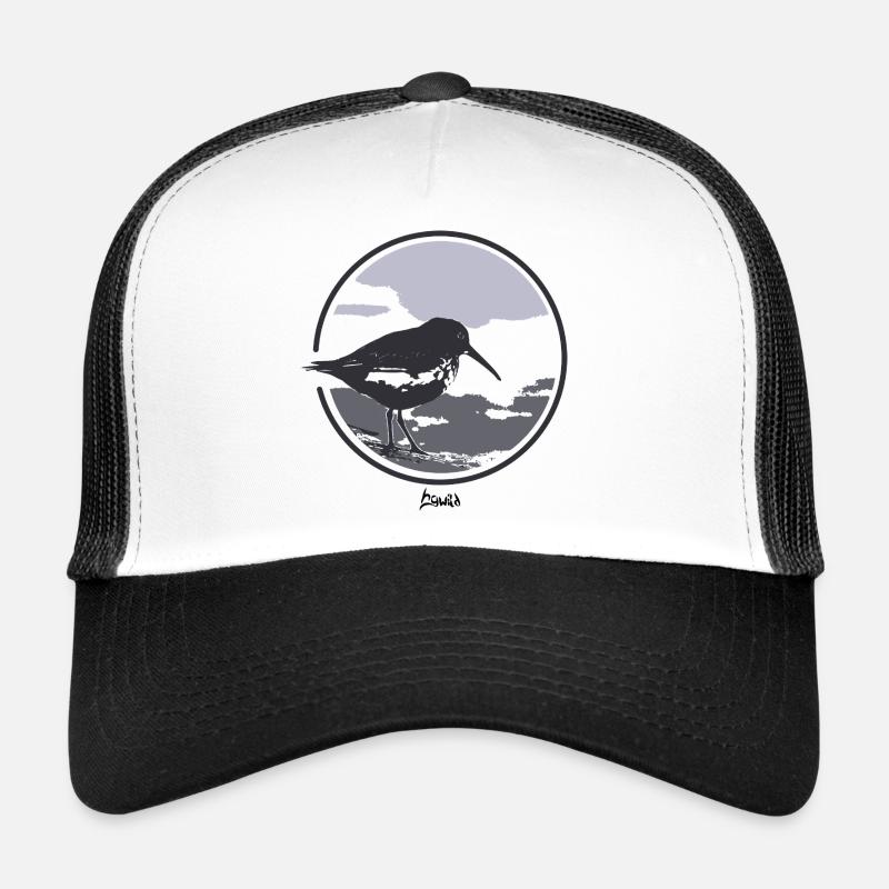 HGWILD - Dunlin - Trucker Cap - white/black