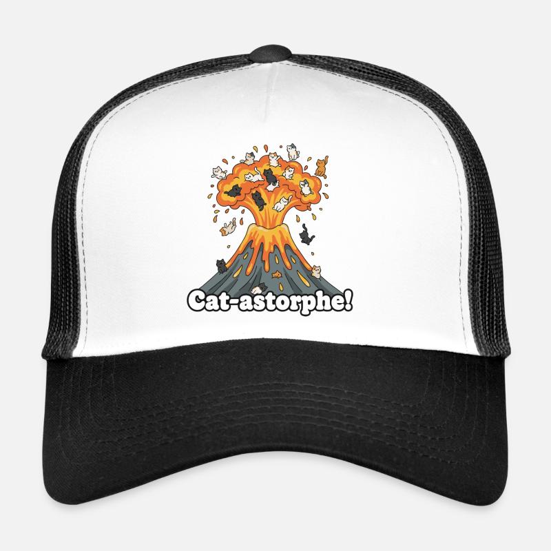 Cat-astrophe Vulkan Trucker Cap