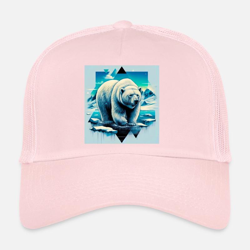 polar bear Trucker Cap
