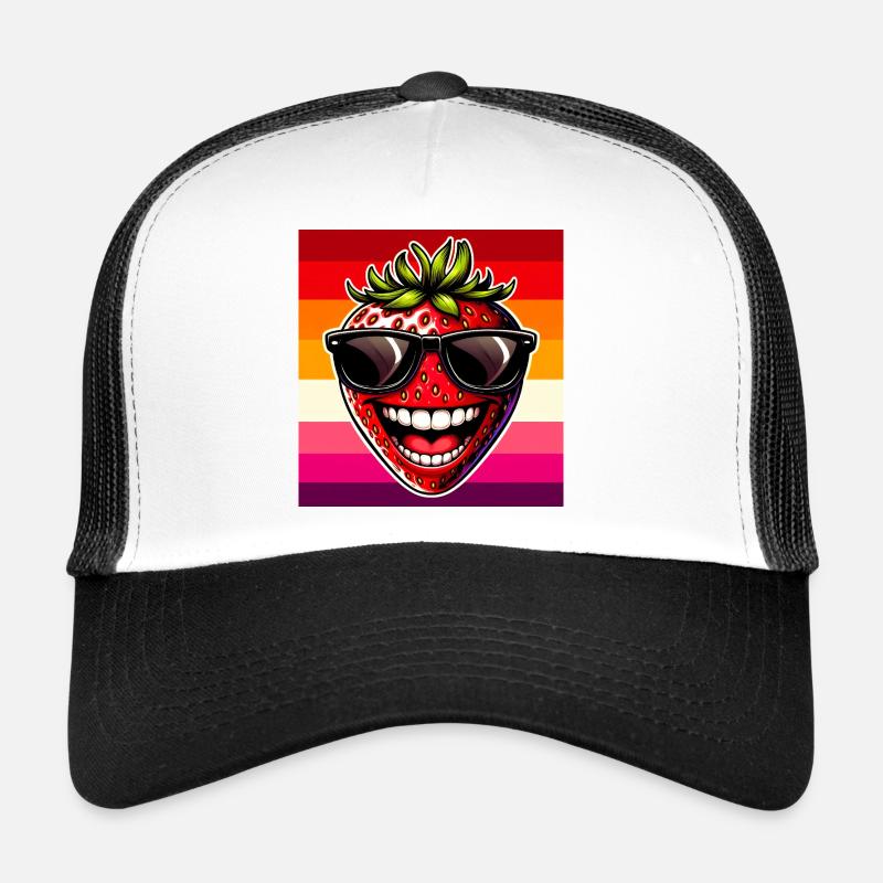 Fraise Fraises Casquette trucker 