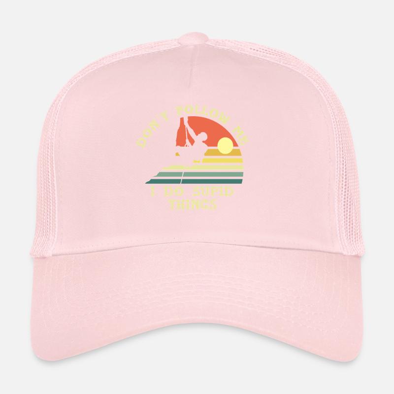 Unusual solar climbing Trucker Cap