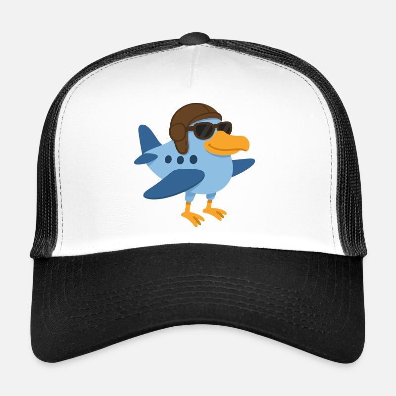 Ein Supervogelflugzeug Trucker Cap