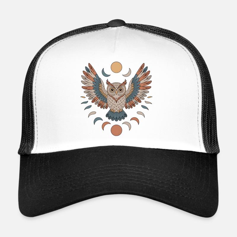 Boho Eule Trucker Cap