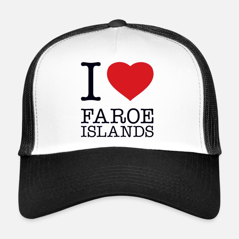j’adore Îles Féroé Casquette trucker 