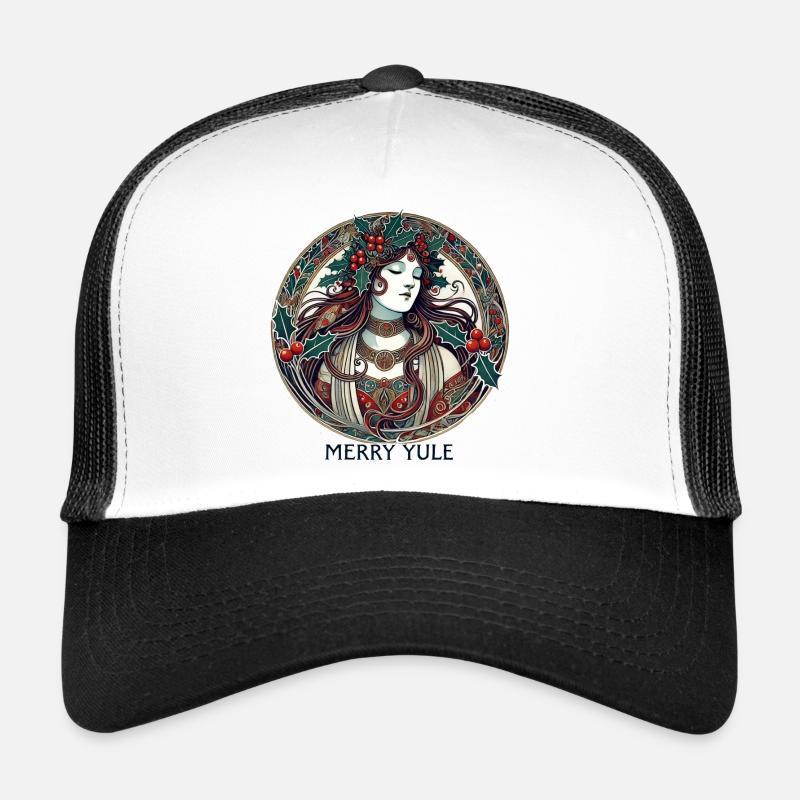 Yule Maiden Stechpalmenkreis Trucker Cap