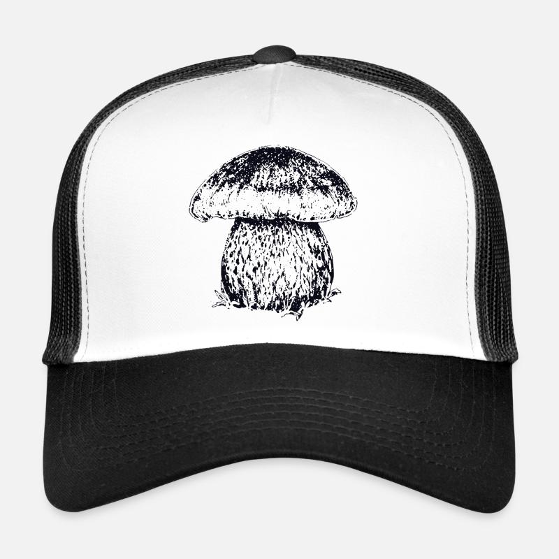 CÈPE DE BORDEAUX - Casquette trucker  - blanc/noir