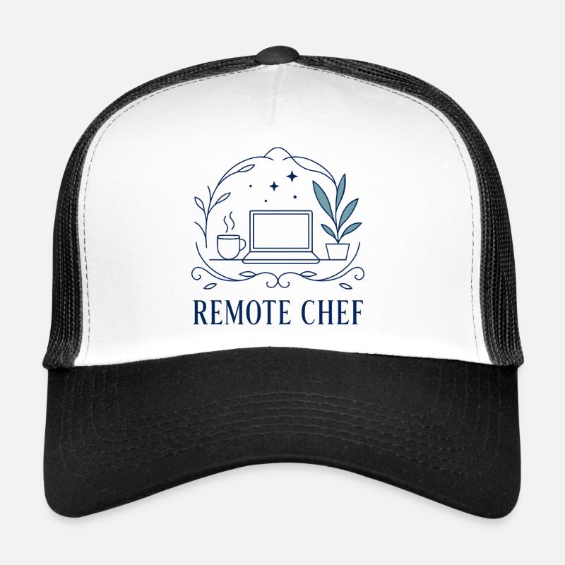 Remote Chef Laptop Motiv Trucker Cap
