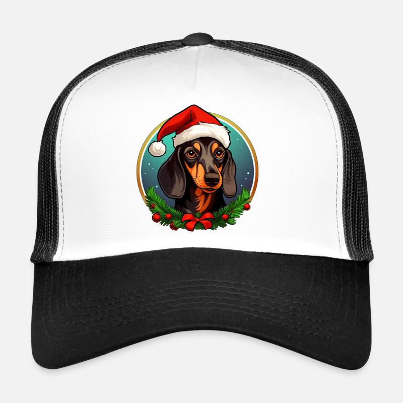Weihnachten Dackel Trucker Cap