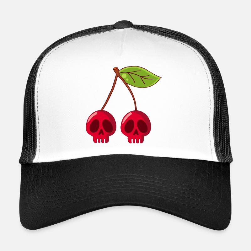 Crânes de cerises Casquette trucker 