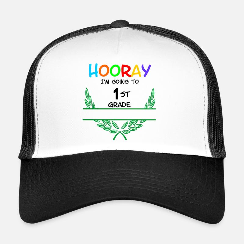 Hourra, je vais en CP - espace de noms** Casquette trucker 