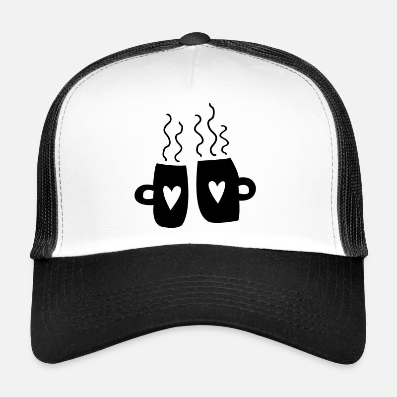 Fête de Noël des Coupes de Vin Chaud Casquette trucker 